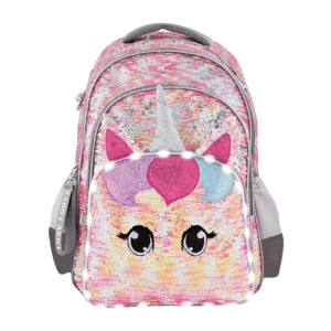 Pink Stars-Unicorn backpack