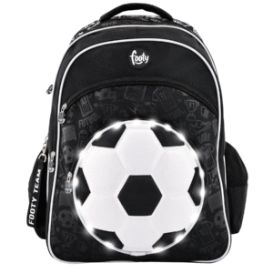 Black Soccer Backpack
